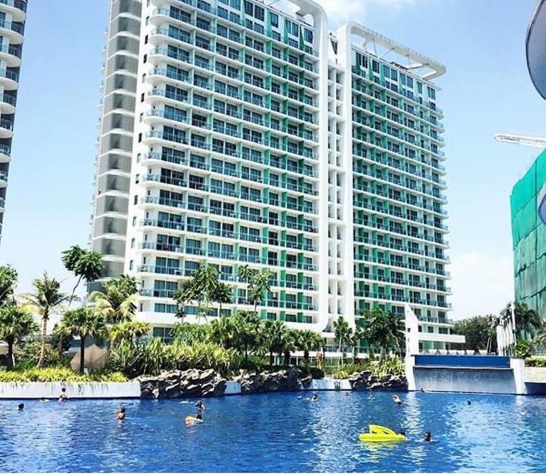Azure C7 Balcony, Wifi, Near Mall Airport Manila Zewnętrze zdjęcie